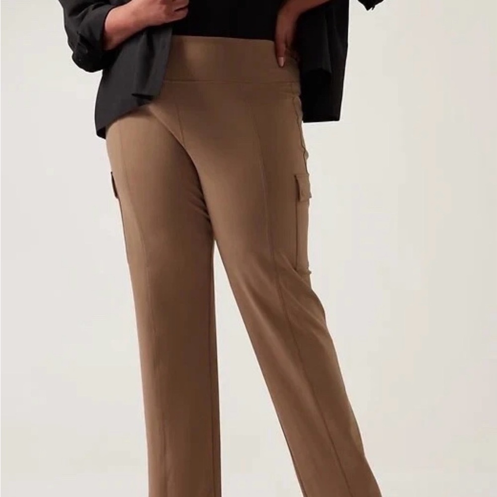 Athleta Brown Boot Cut Pants - Picture 5 of 12